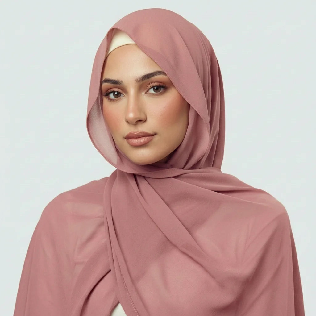 Modern Chiffon crepe hijab