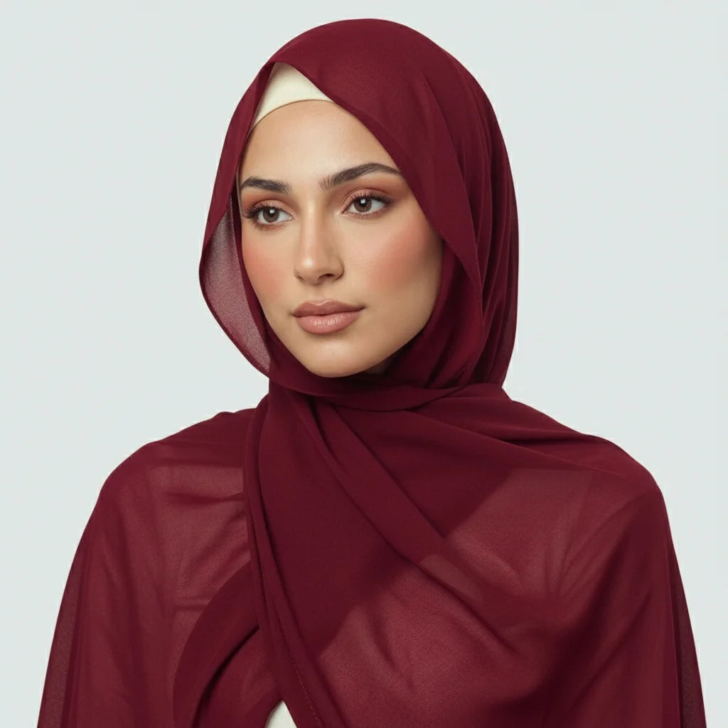 Modern Chiffon crepe hijab