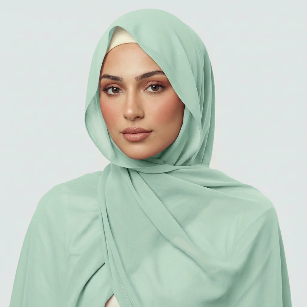 Modern Chiffon crepe hijab