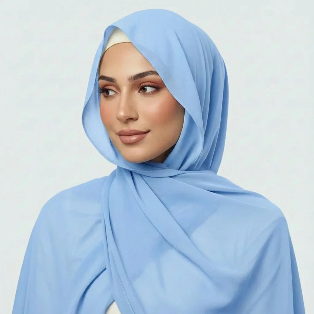 Modern Chiffon crepe hijab