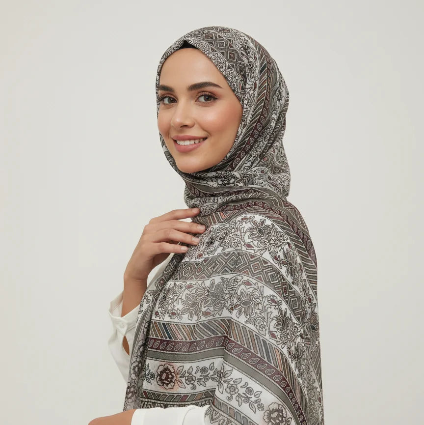 Digital Chiffon Scarf V2
