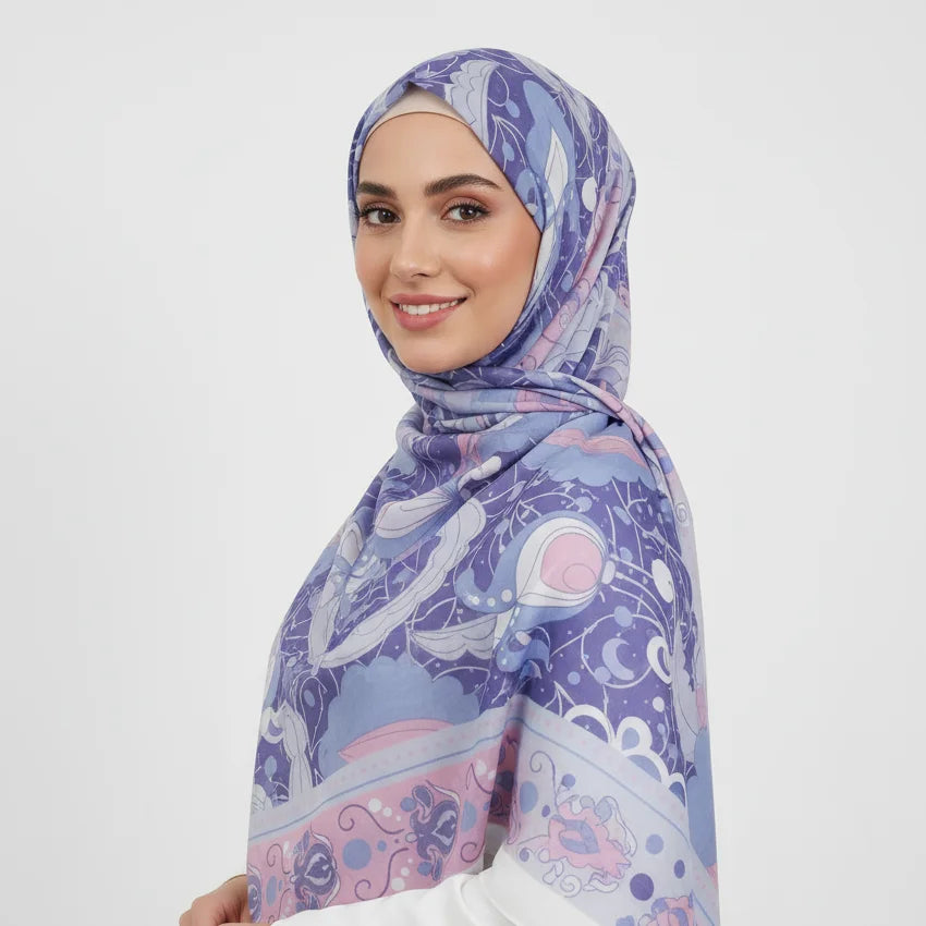 Digital Chiffon Scarf V2