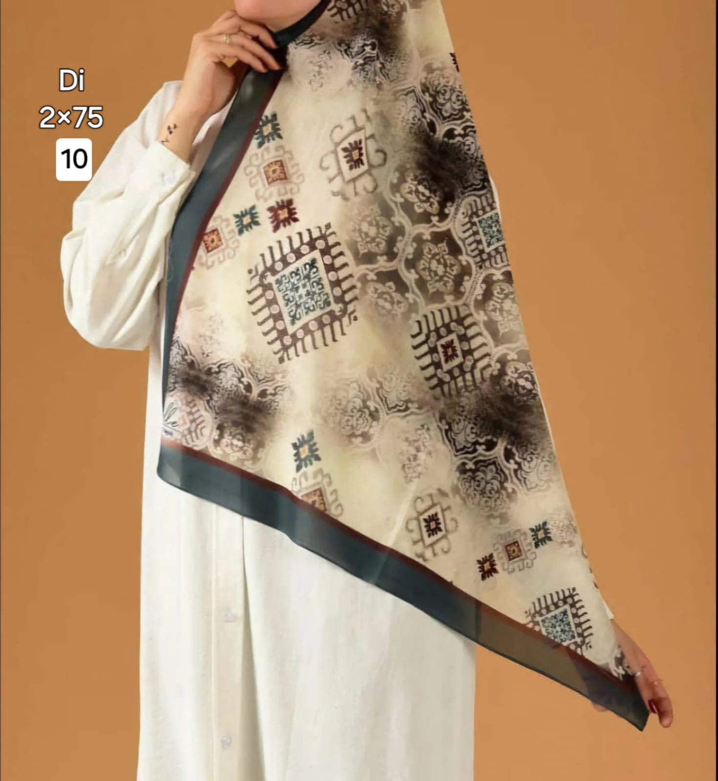 Digital Chiffon Scarf V2