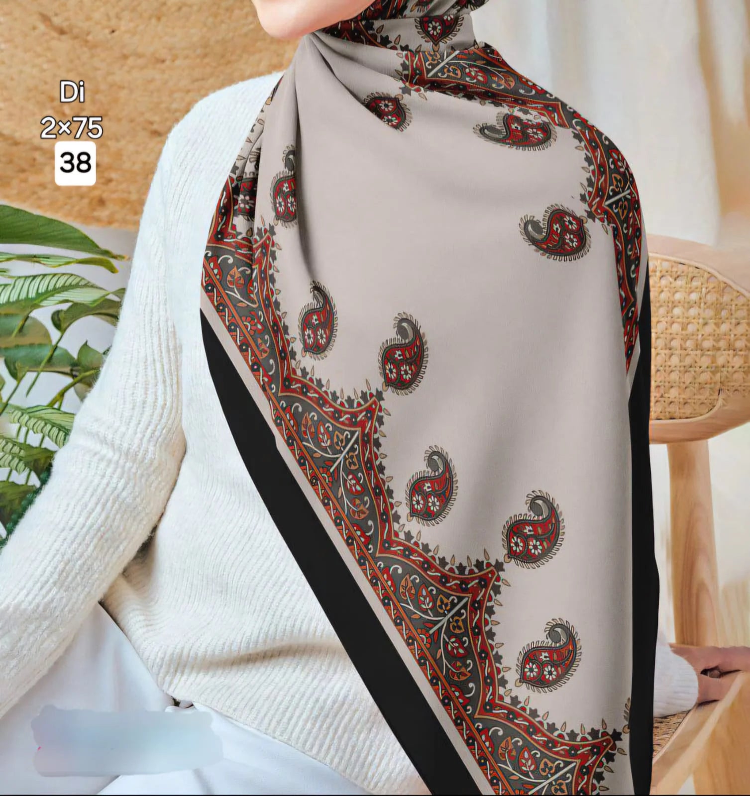 Digital Chiffon Scarf V2