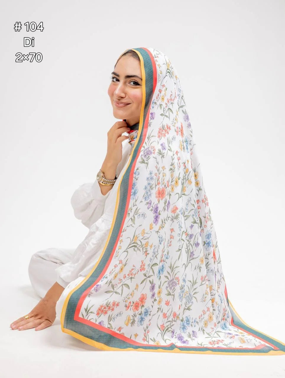Digital Chiffon Scarf V2