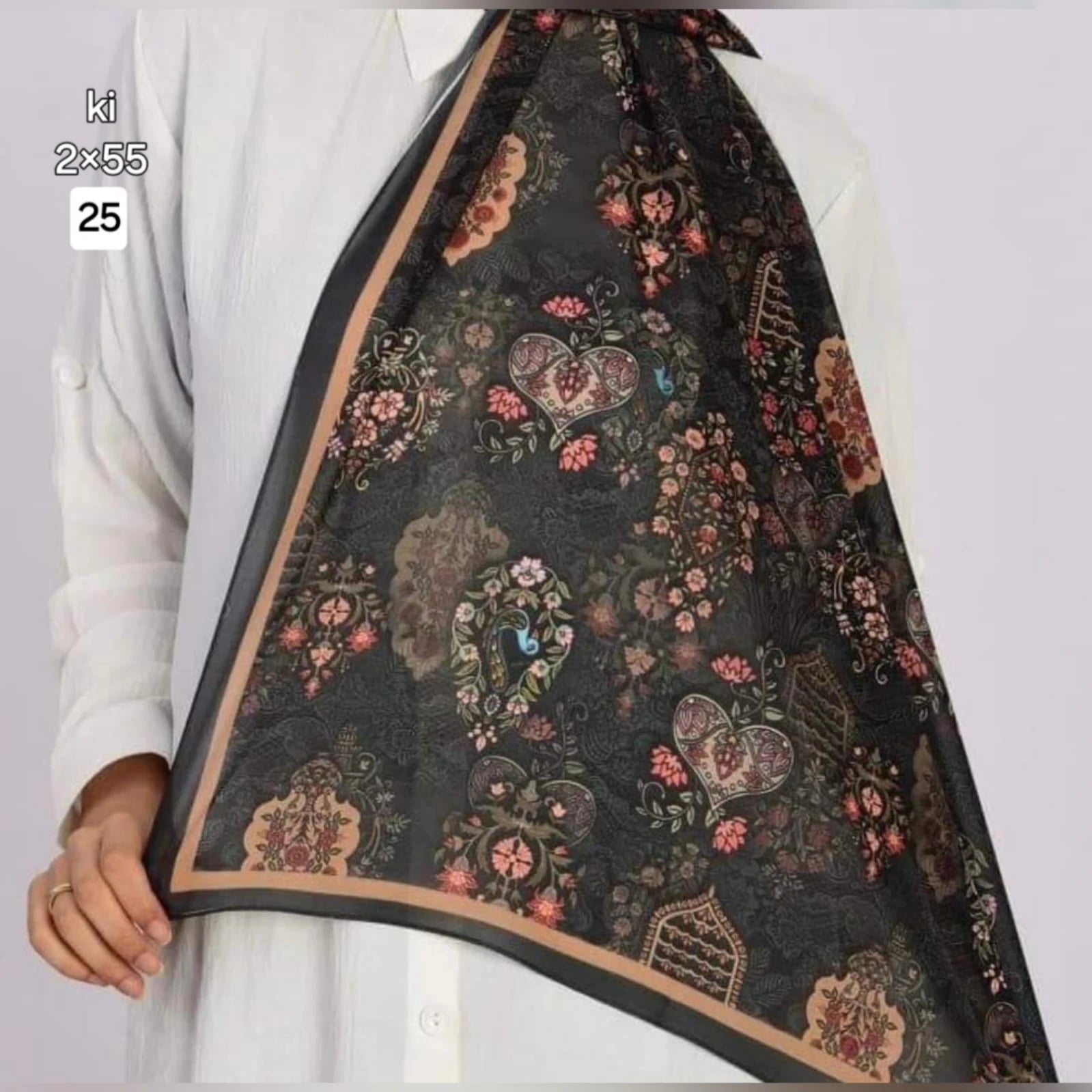 Digital Chiffon Scarf