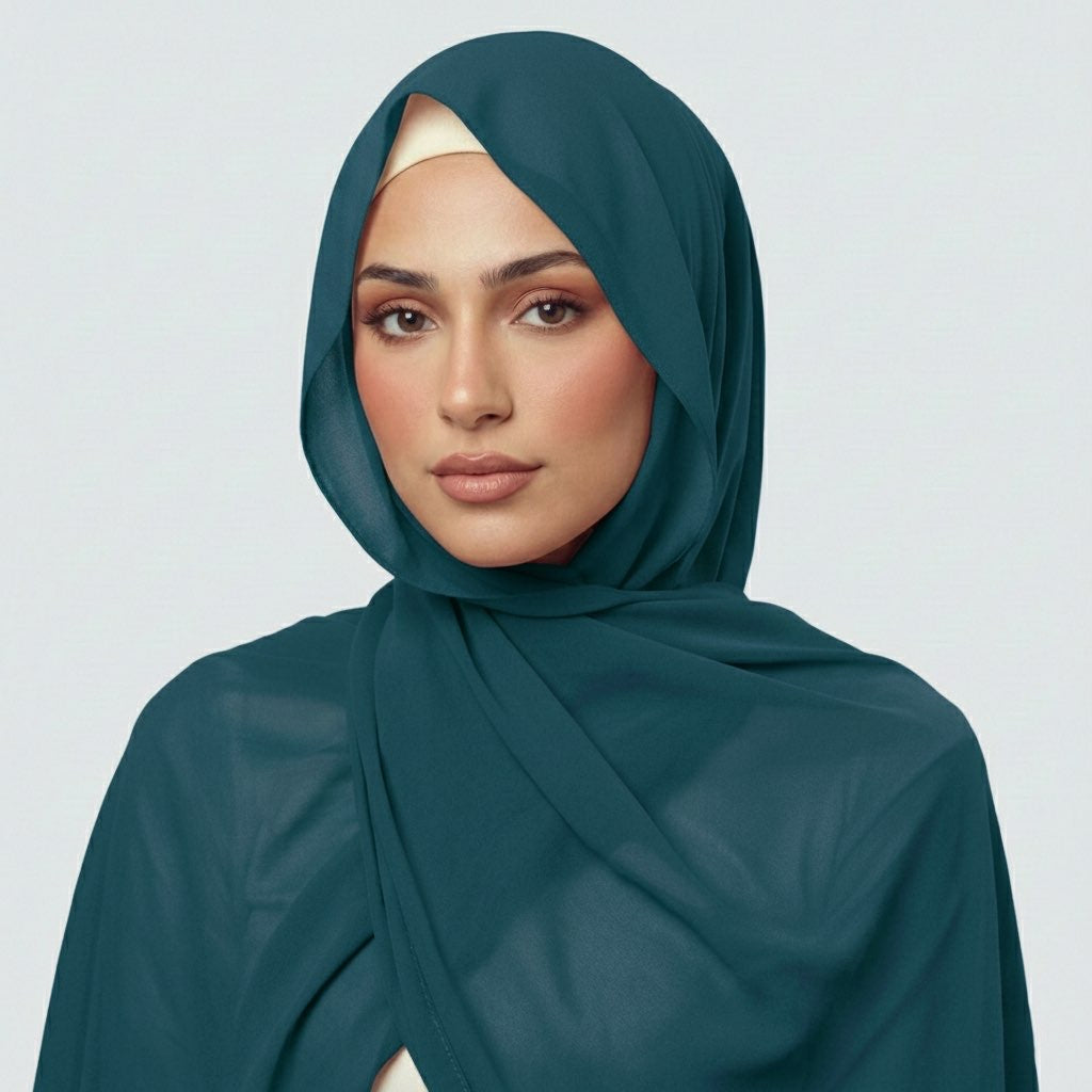 Modern Chiffon crepe hijab