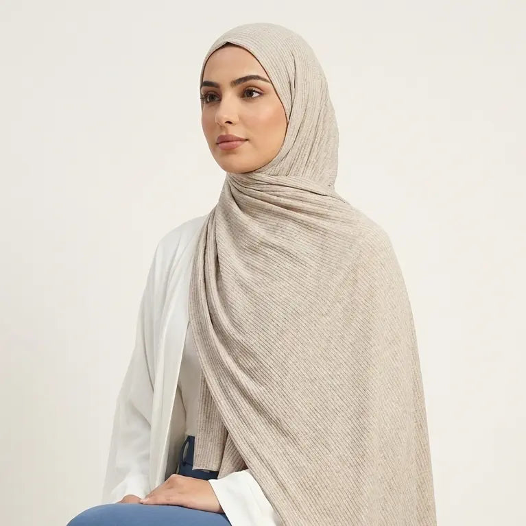 Kuwaiti cotton lycra Scarf