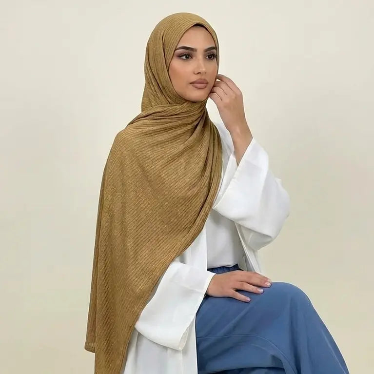 Kuwaiti cotton lycra Scarf