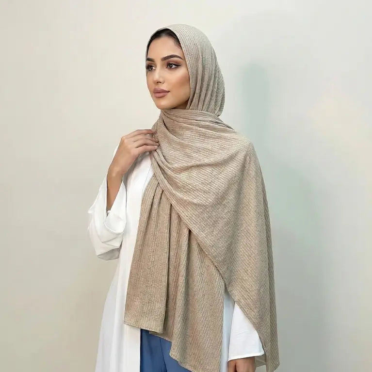 Kuwaiti cotton lycra Scarf