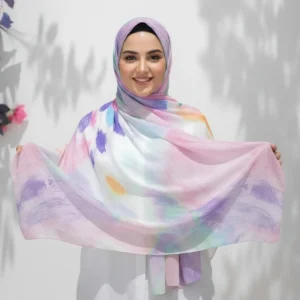 Digital Chiffon Scarf